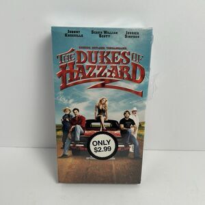 The Dukes Of Hazzard ( Late Release VHS 2005 )  Knoxville Jessica Simpson READ